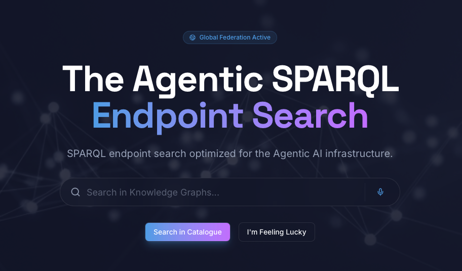 SPARQL-MCP and Catalogue-MCP